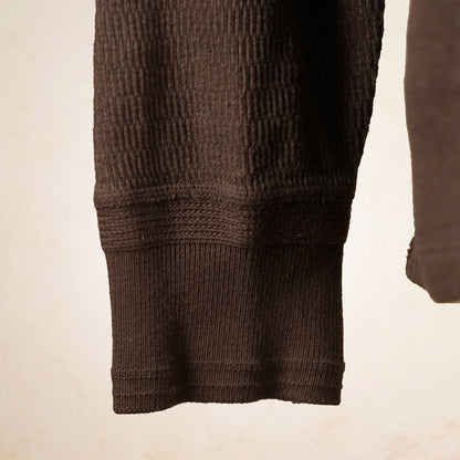 Loop & Weft Thermal Mock Neck LRC1123 - Brown