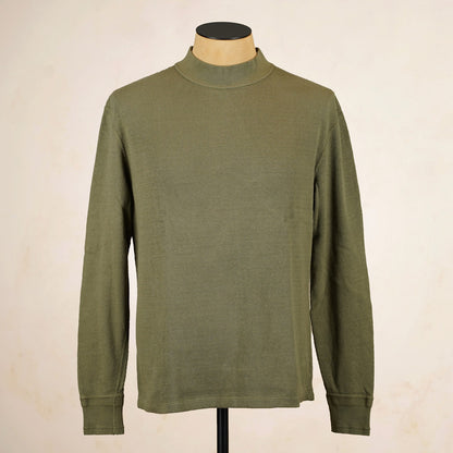 Loop & Weft Thermal Mock Neck LRC1123 - Olive