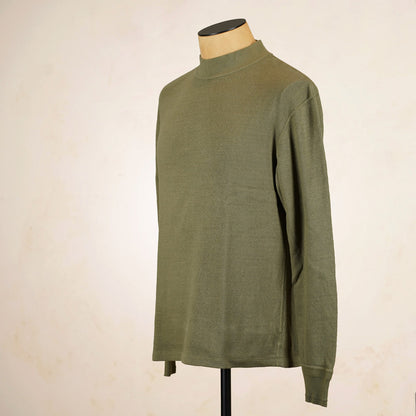 Loop & Weft Thermal Mock Neck LRC1123 - Olive