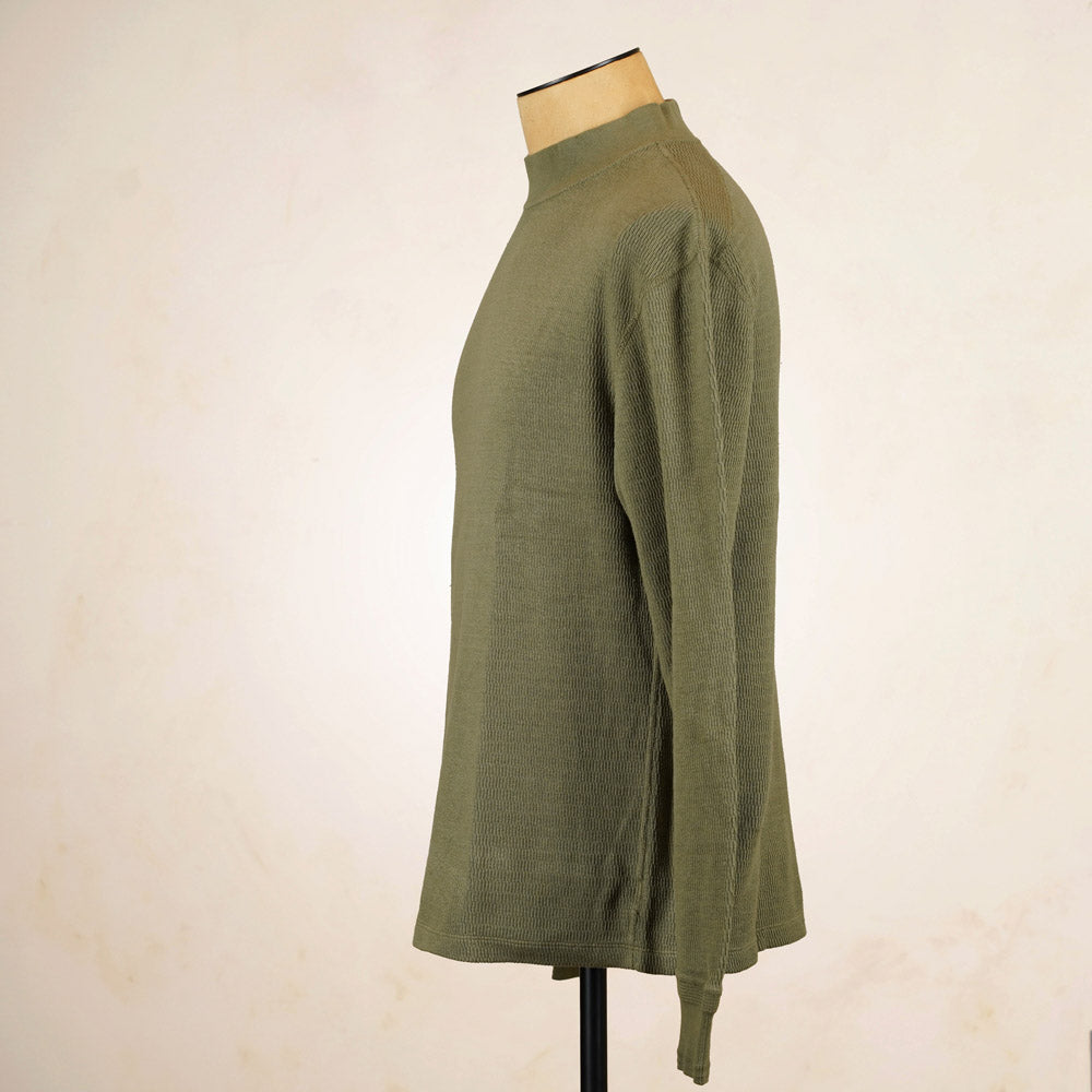 Loop & Weft Thermal Mock Neck LRC1123 - Olive