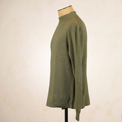 Loop & Weft Thermal Mock Neck LRC1123 - Olive