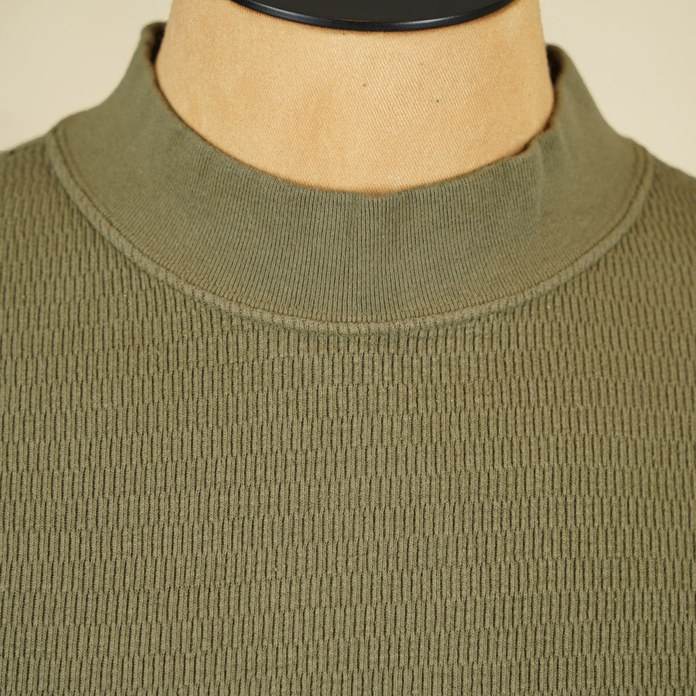 Loop & Weft Thermal Mock Neck LRC1123 - Olive