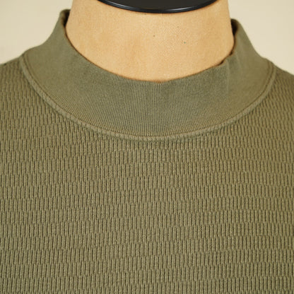 Loop & Weft Thermal Mock Neck LRC1123 - Olive