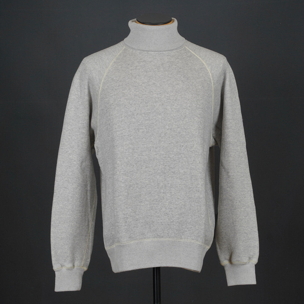 Loop & Weft Roll Neck Sweatshirt LCS1006 - Grey