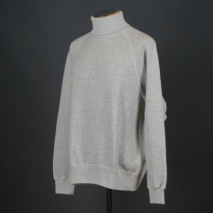 Loop & Weft Roll Neck Sweatshirt LCS1006 - Grey