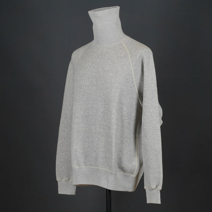 Loop & Weft Roll Neck Sweatshirt LCS1006 - Grey