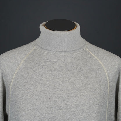 Loop & Weft Roll Neck Sweatshirt LCS1006 - Grey