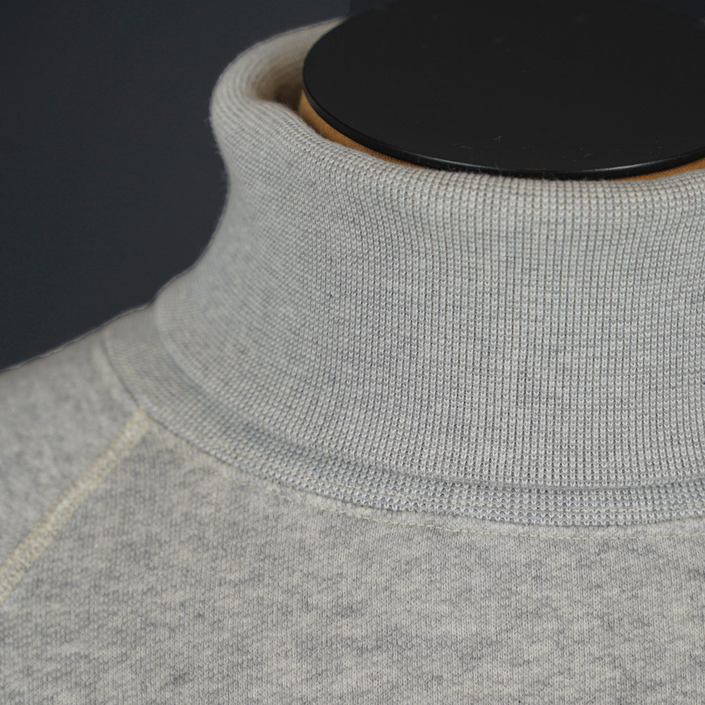 Loop & Weft Roll Neck Sweatshirt LCS1006 - Grey