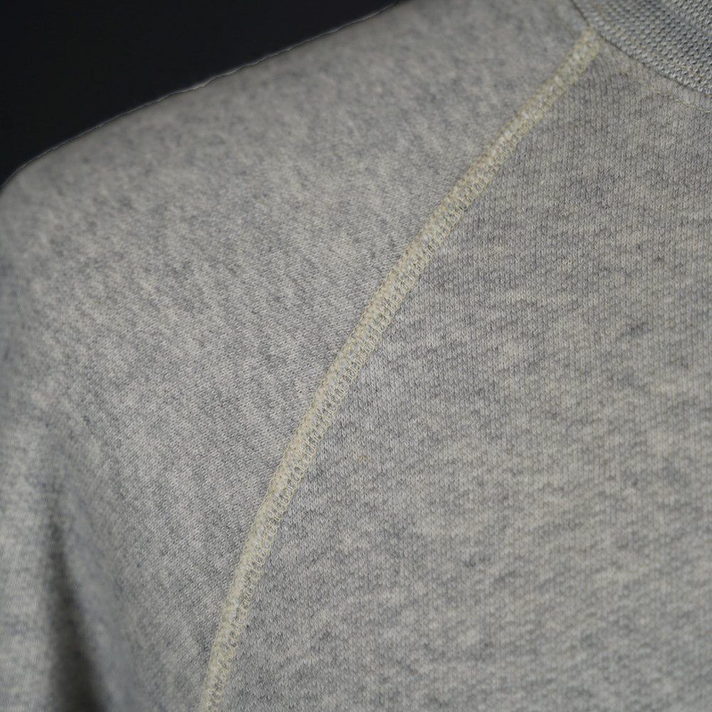 Loop & Weft Roll Neck Sweatshirt LCS1006 - Grey