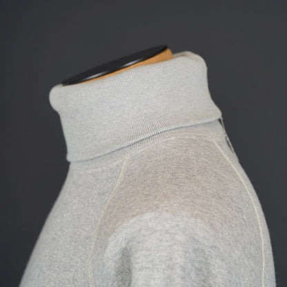 Loop & Weft Roll Neck Sweatshirt LCS1006 - Grey