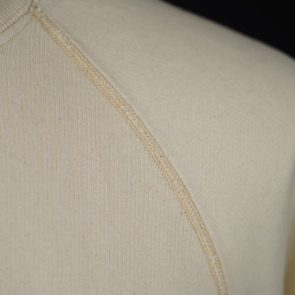 Loop & Weft Roll Neck Sweatshirt LCS1006 - Ivory