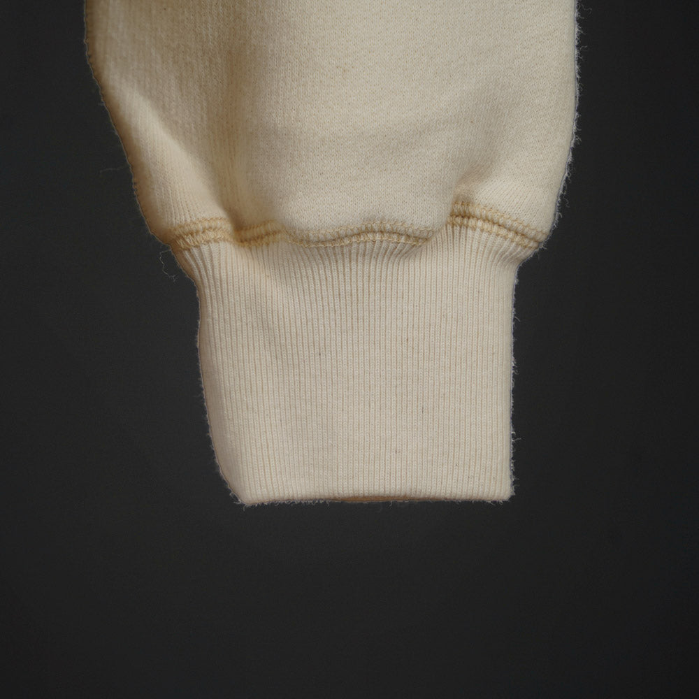 Loop & Weft Roll Neck Sweatshirt LCS1006 - Ivory