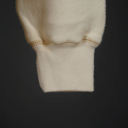 Loop & Weft Roll Neck Sweatshirt LCS1006 - Ivory