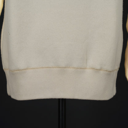 Loop & Weft Roll Neck Sweatshirt LCS1006 - Ivory