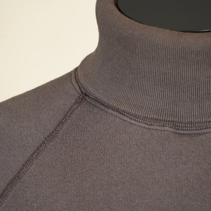 Loop & Weft Roll Neck Sweatshirt LCS1006 - Black