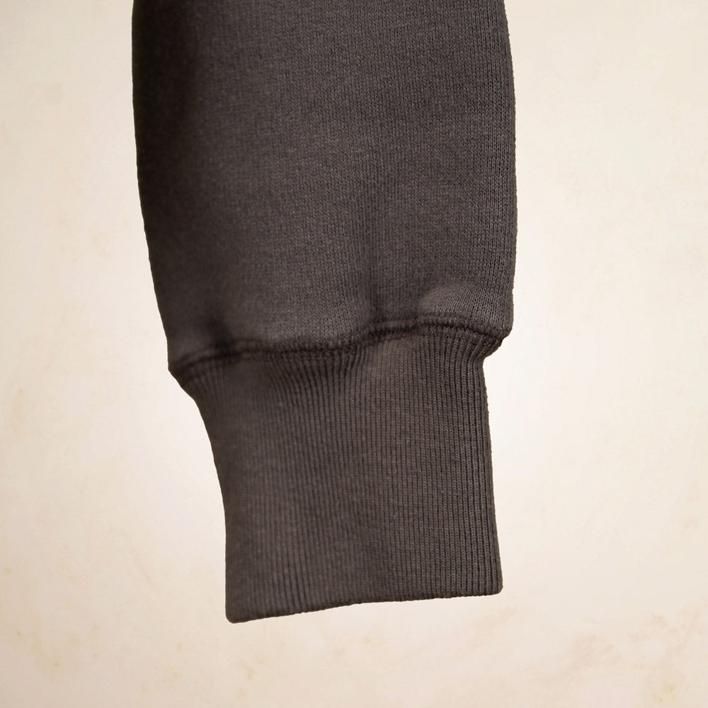 Loop & Weft Roll Neck Sweatshirt LCS1006 - Black