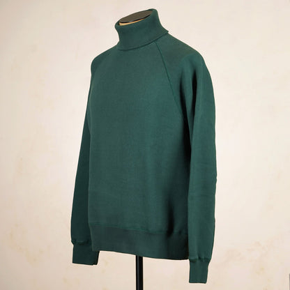 Loop & Weft Roll Neck Sweatshirt LCS1006 - Green