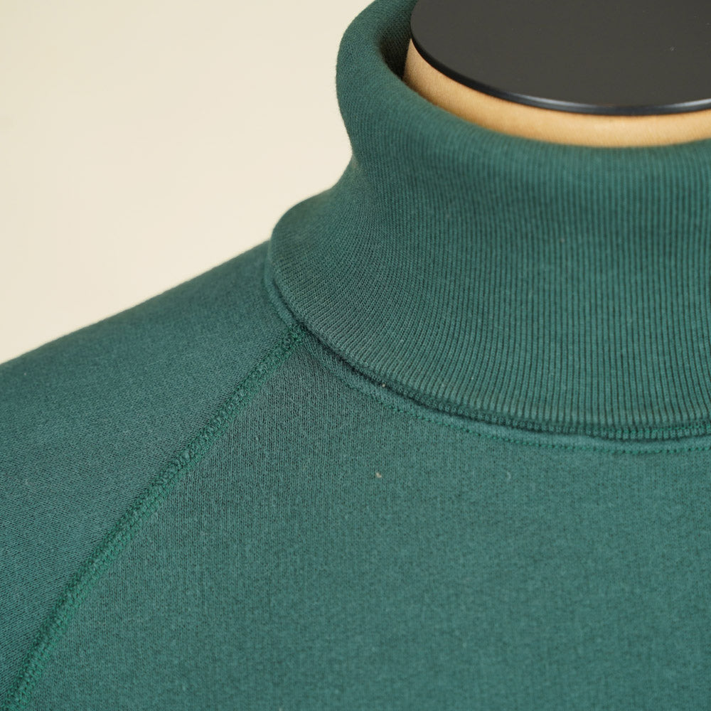 Loop & Weft Roll Neck Sweatshirt LCS1006 - Green