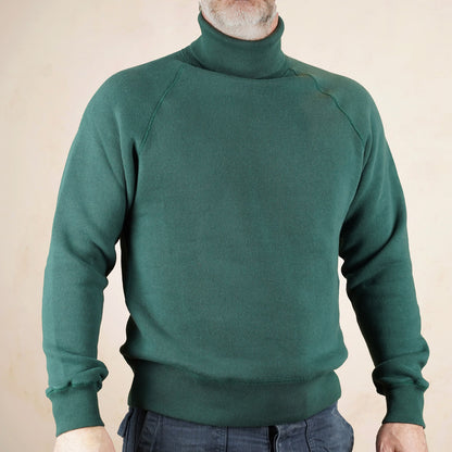 Loop & Weft Roll Neck Sweatshirt LCS1006 - Ivory