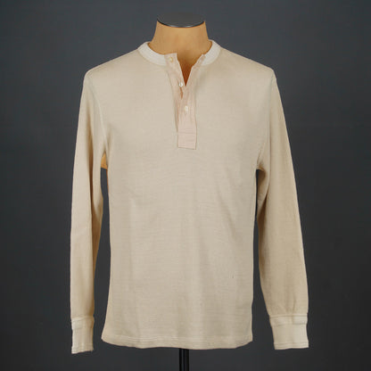 Loop & Weft Thermal Henley Neck LRH1041 - Ivory