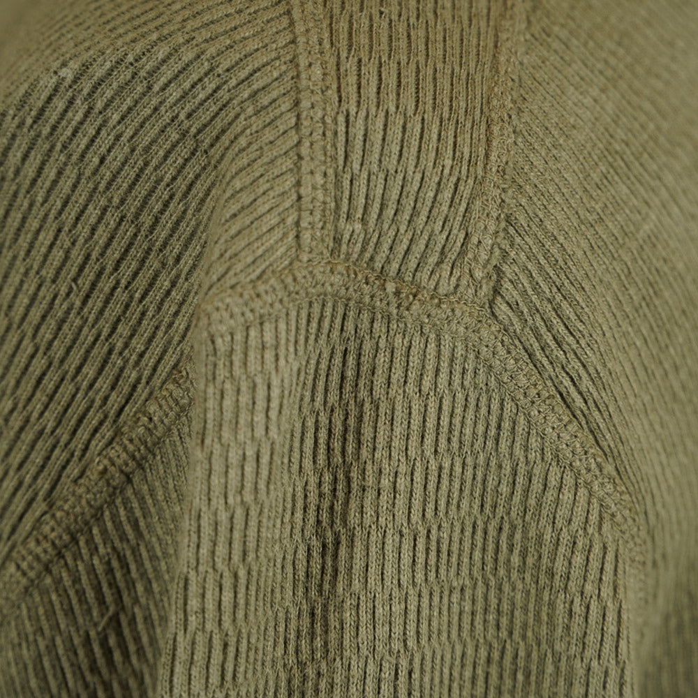 Loop & Weft Thermal Henley Neck LRH1041 - Olive