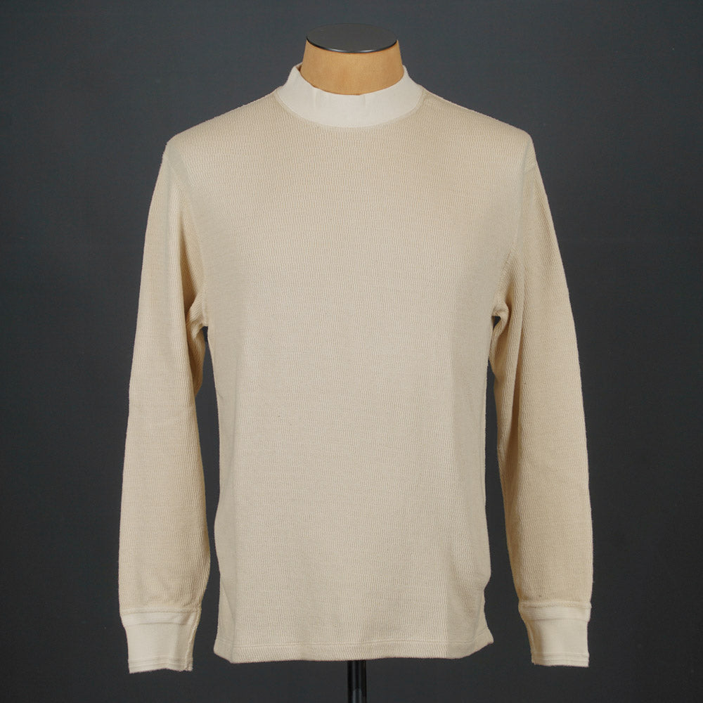 Loop & Weft Thermal Mock Neck LRC1123 - Ivory