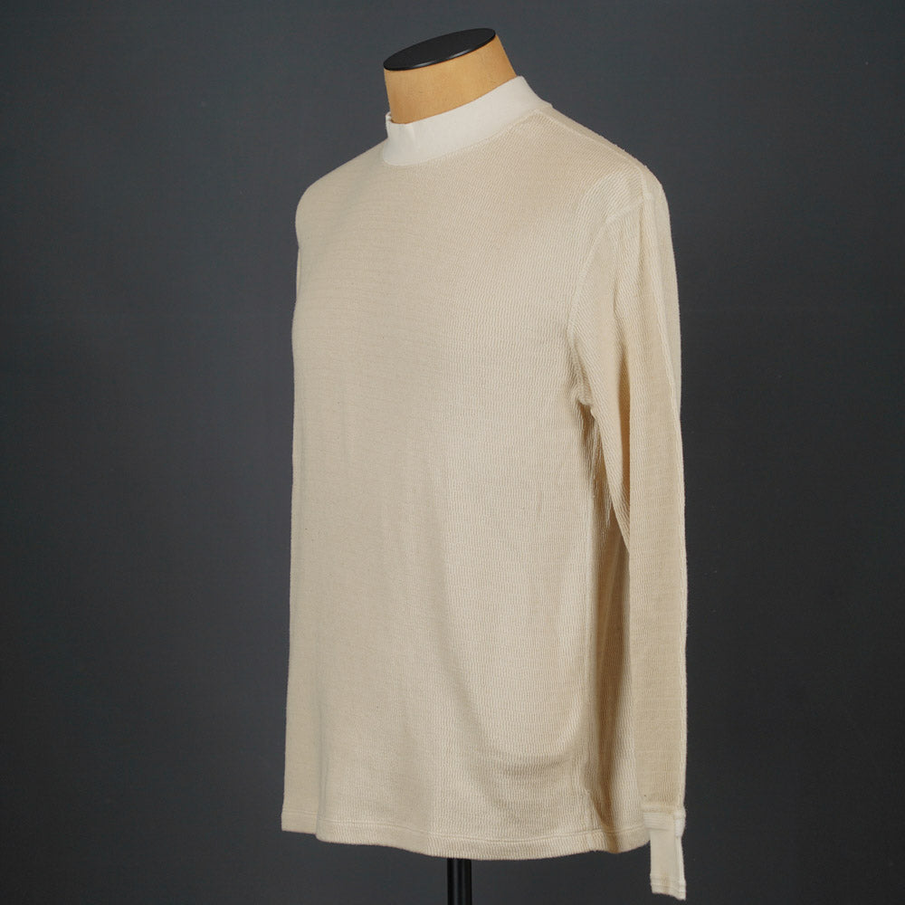 Loop & Weft Thermal Mock Neck LRC1123 - Ivory