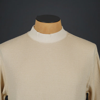 Loop & Weft Thermal Mock Neck LRC1123 - Ivory
