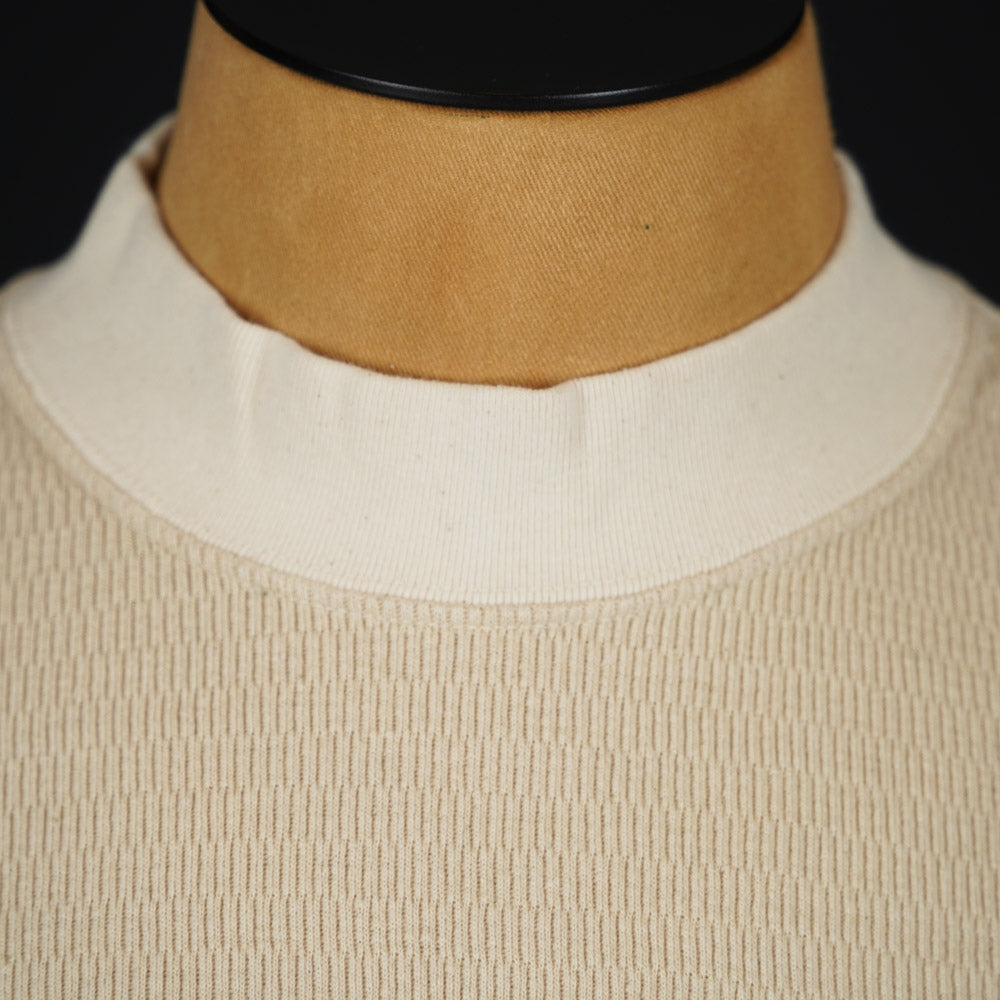 Loop & Weft Thermal Mock Neck LRC1123 - Ivory