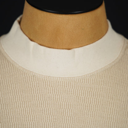 Loop & Weft Thermal Mock Neck LRC1123 - Ivory