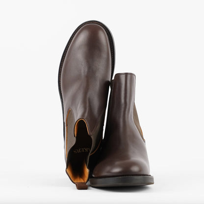 Makers Shoes Vittoria Chelsea Boots Buckskin Brown