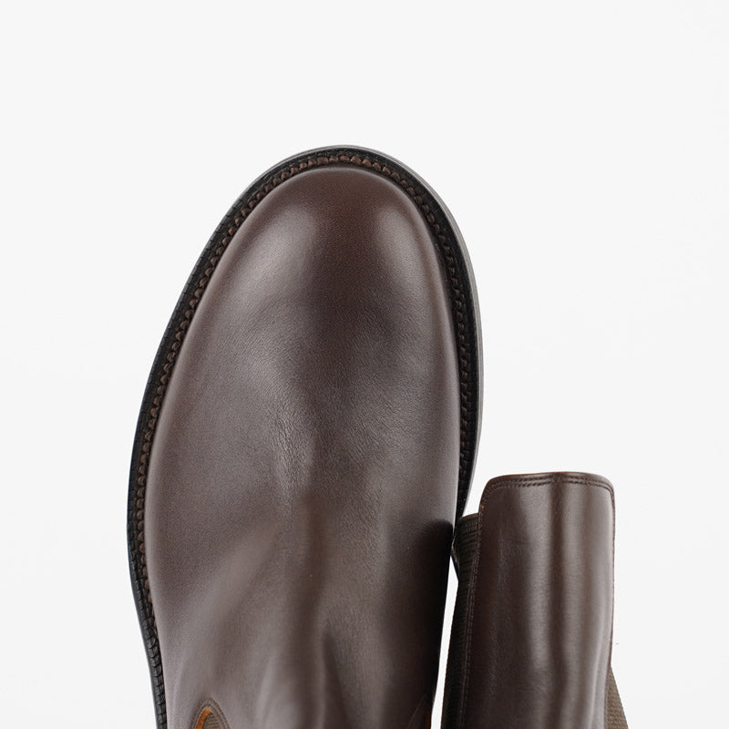 Makers Shoes Vittoria Chelsea Boots Buckskin Brown