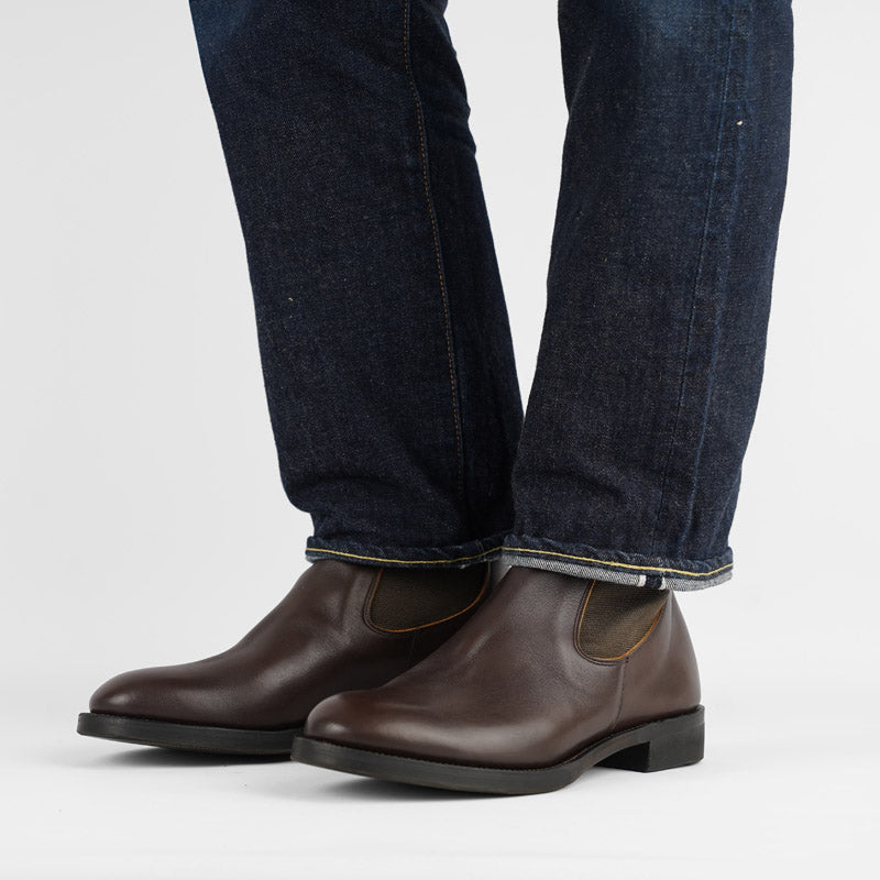 Makers Shoes Vittoria Chelsea Boots Buckskin Brown