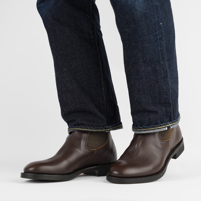 Makers Shoes Vittoria Chelsea Boots Buckskin Brown