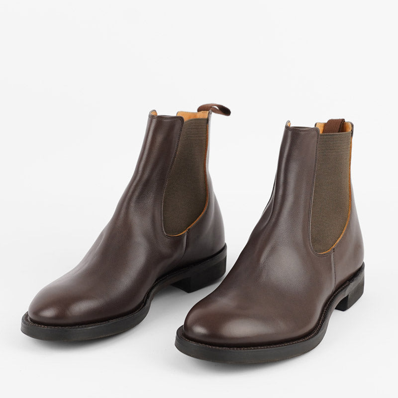 Makers Shoes Vittoria Chelsea Boots Buckskin Brown