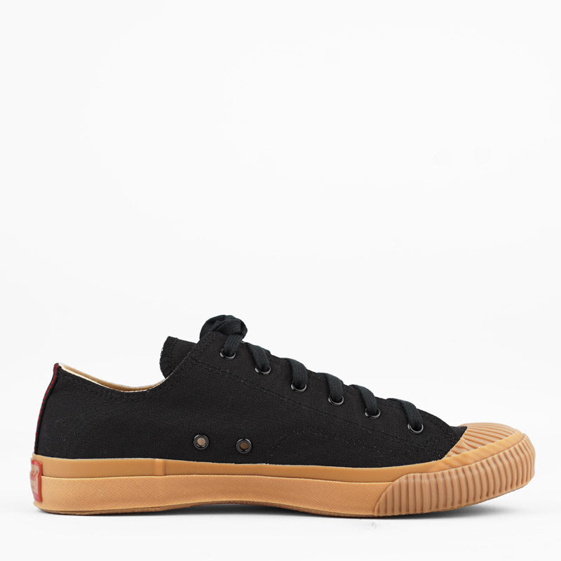 PRAS Shellcap Low Kuro Gum Black