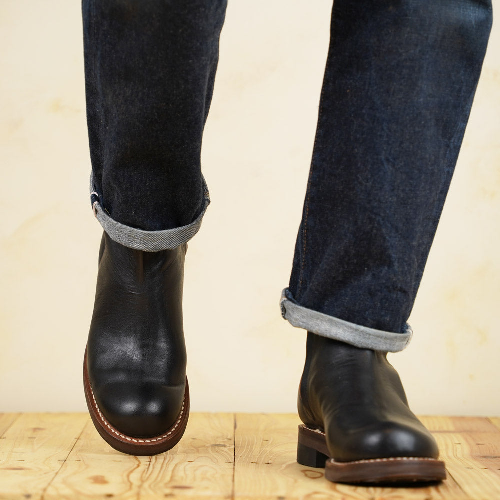 Casper Boots - Black Horsefront