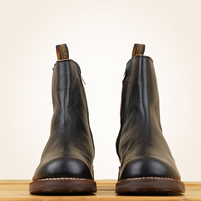 Casper Boots - Black Horsefront