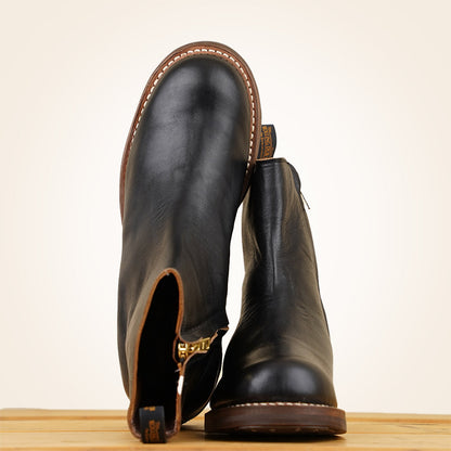 Casper Boots - Black Horsefront