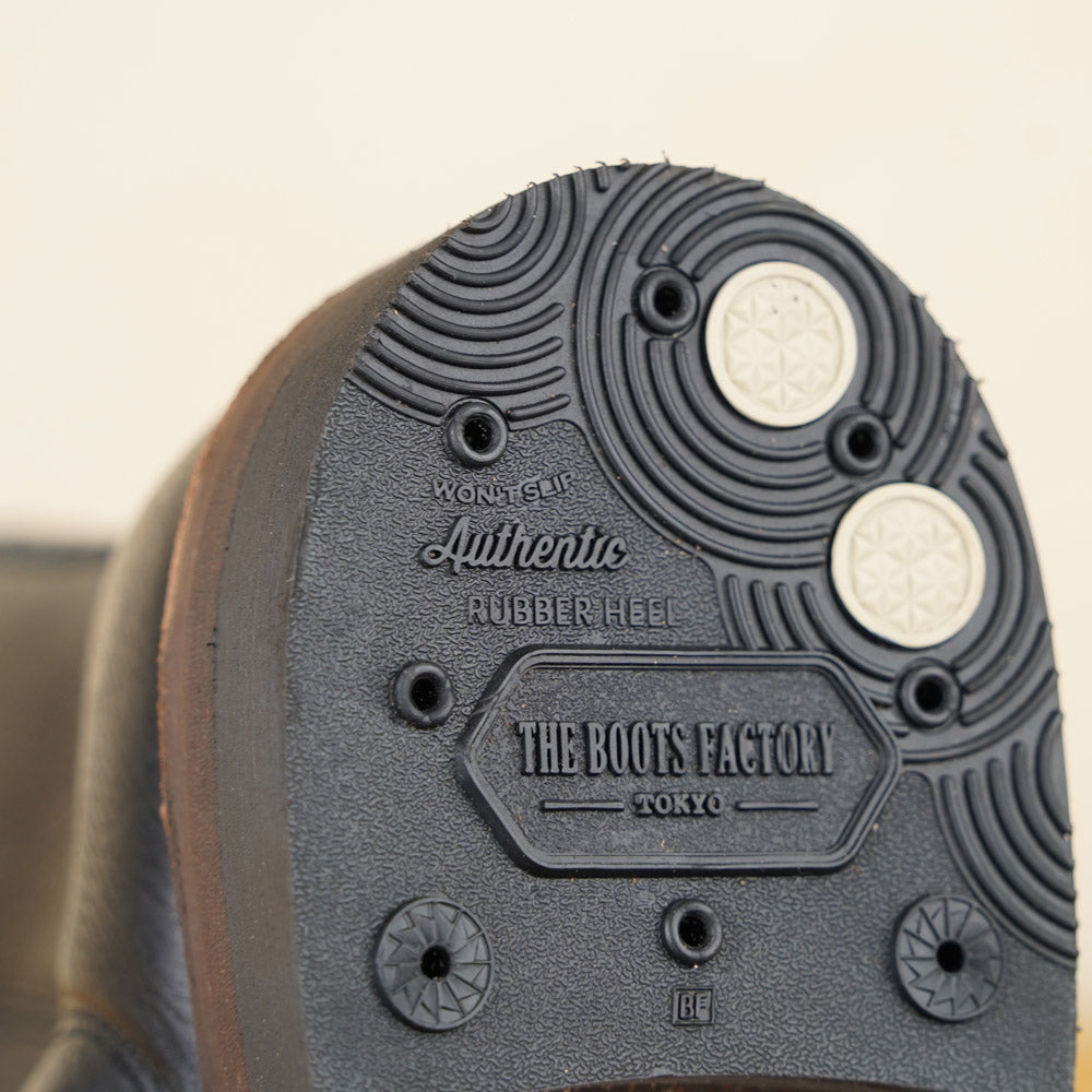 Casper Boots - Black Vachetta Leather