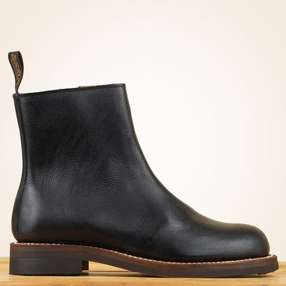Casper Boots - Black Vachetta Leather