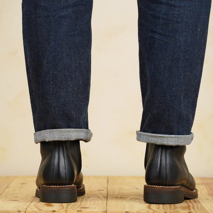 Casper Boots - Black Vachetta Leather