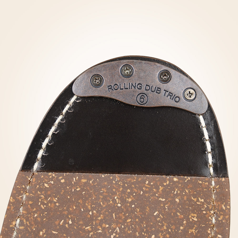 Rolling Dub Trio Coupen Boots - Black Vachetta Leather