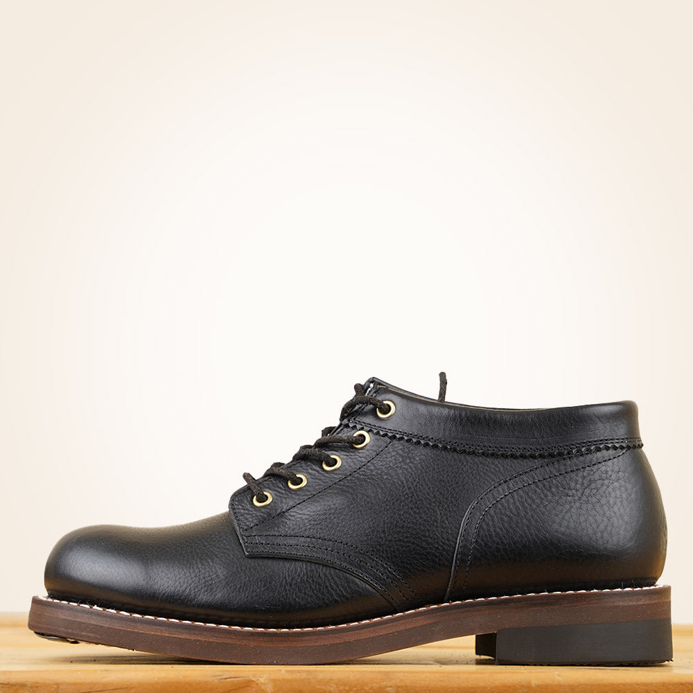 Rolling Dub Trio Coupen Boots - Black Vachetta Leather