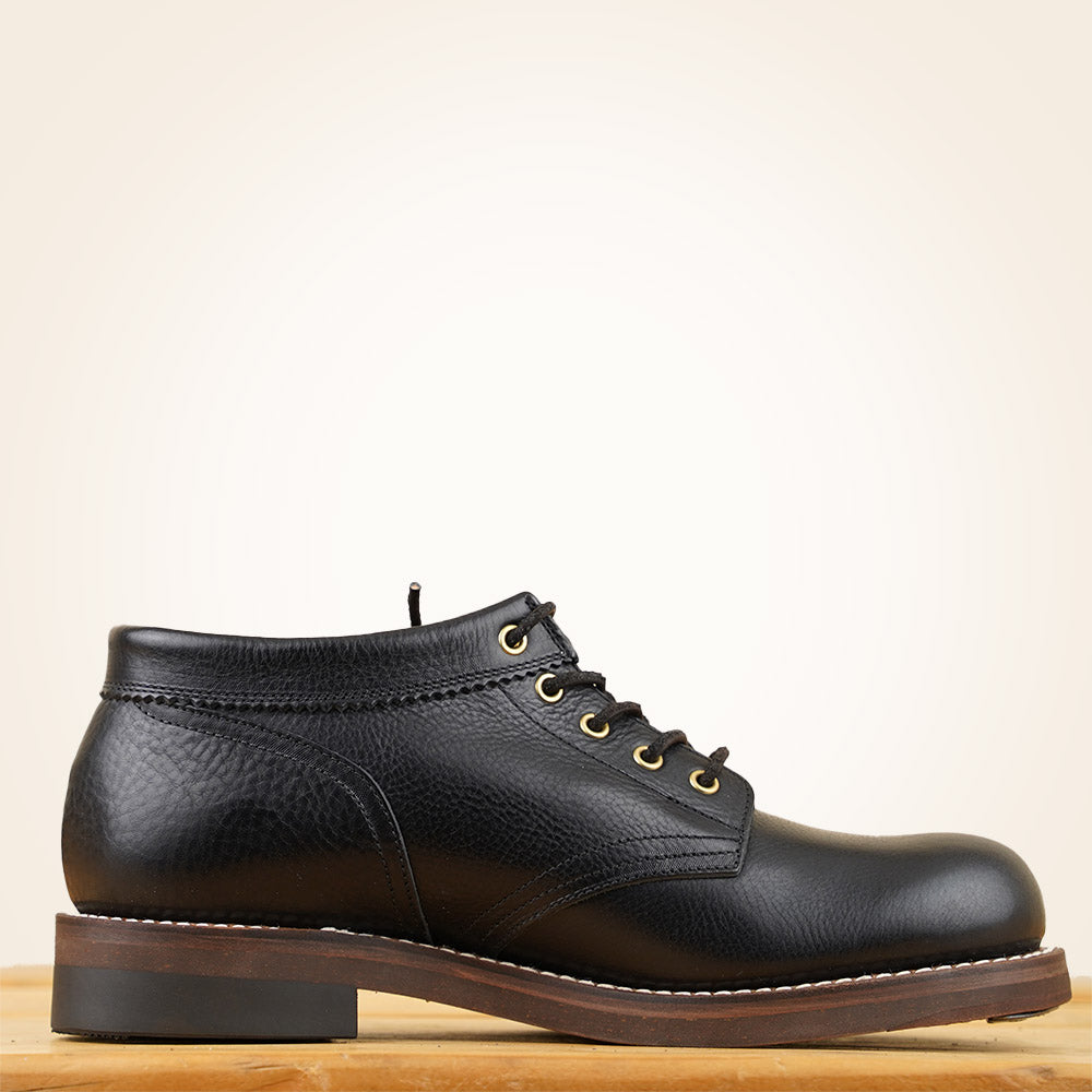 Rolling Dub Trio Coupen Boots - Black Vachetta Leather