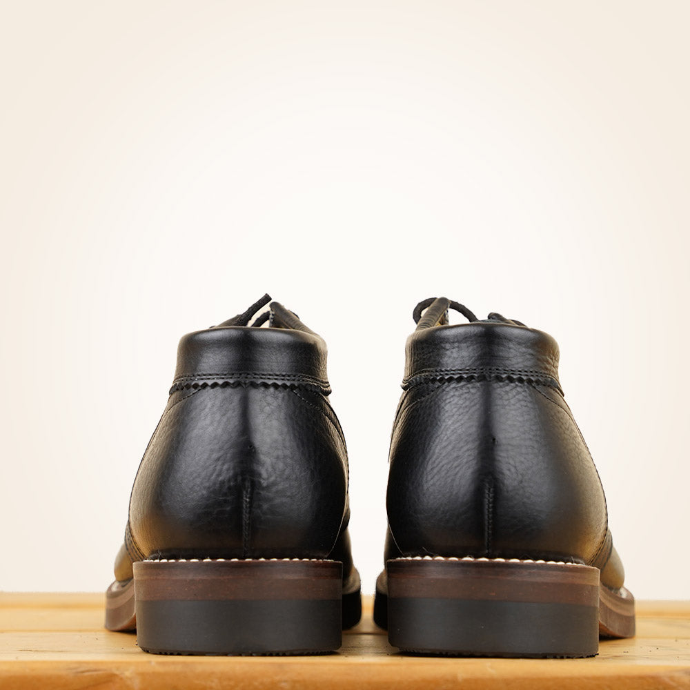 Rolling Dub Trio Coupen Boots - Black Vachetta Leather