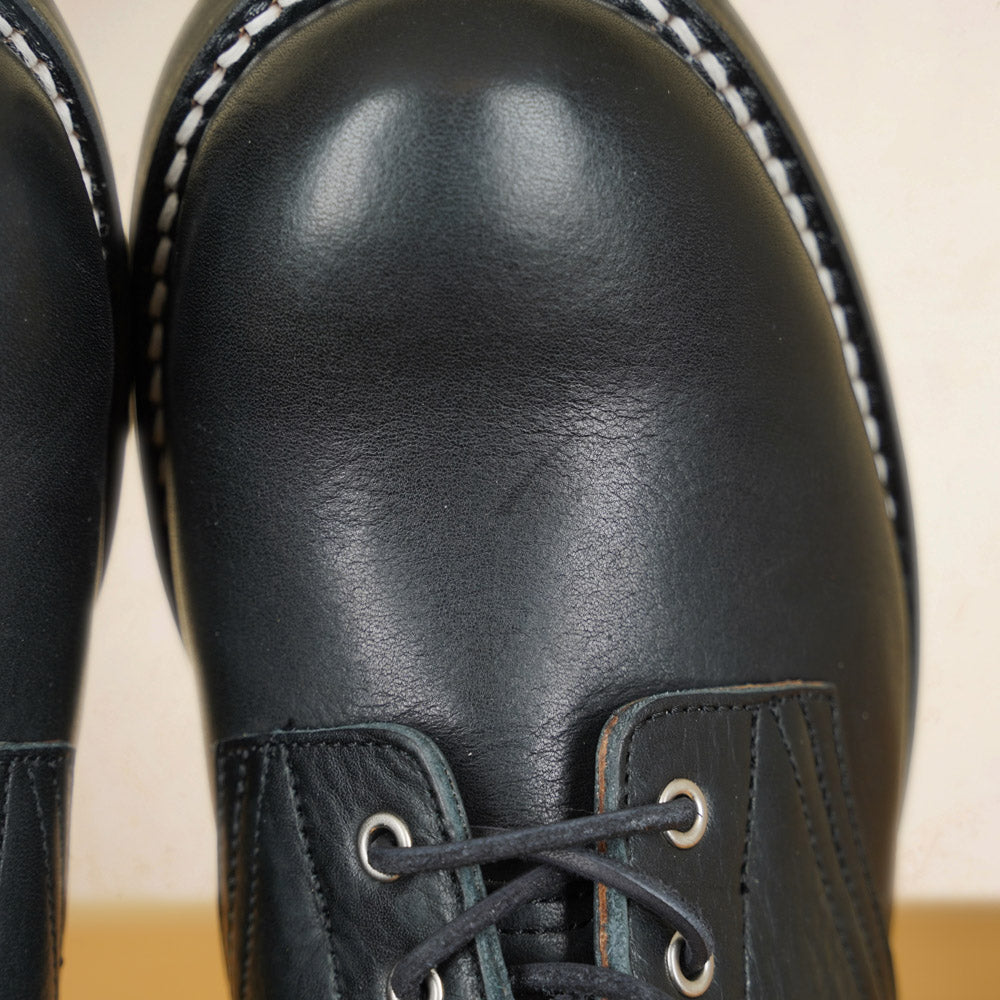 Rolling Dub Trio Coupen Boots - Black Kobe Shrink Leather