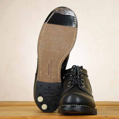 Rolling Dub Trio Coupen Boots - Black Kobe Shrink Leather