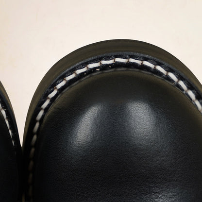 Rolling Dub Trio Coupen Boots - Black Kobe Shrink Leather