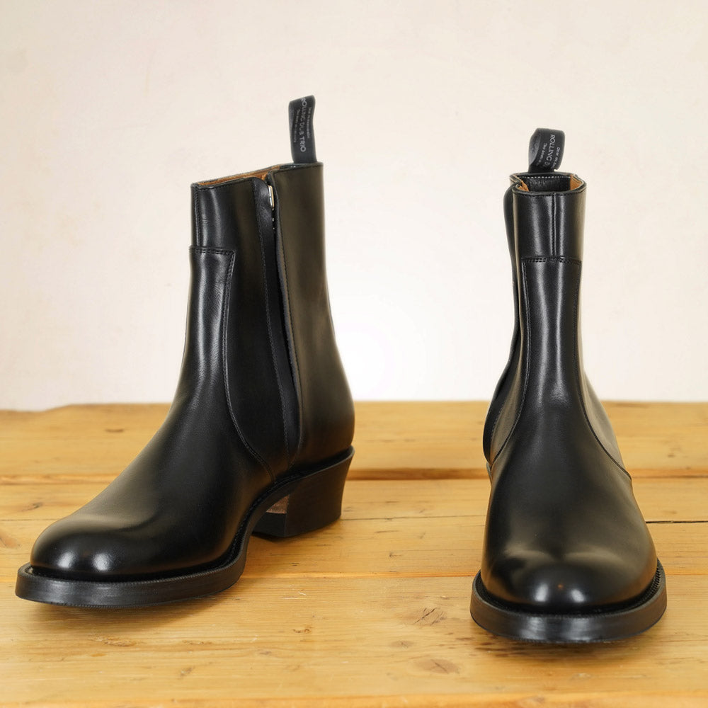 Rolling Dub Trio Gleaners Zip Boots - JP Box Calf